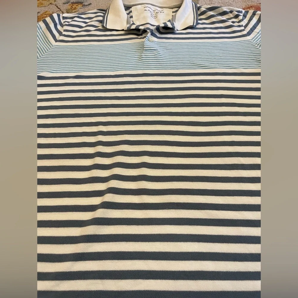 Banana Republic Men’s XL striped polo shirt
